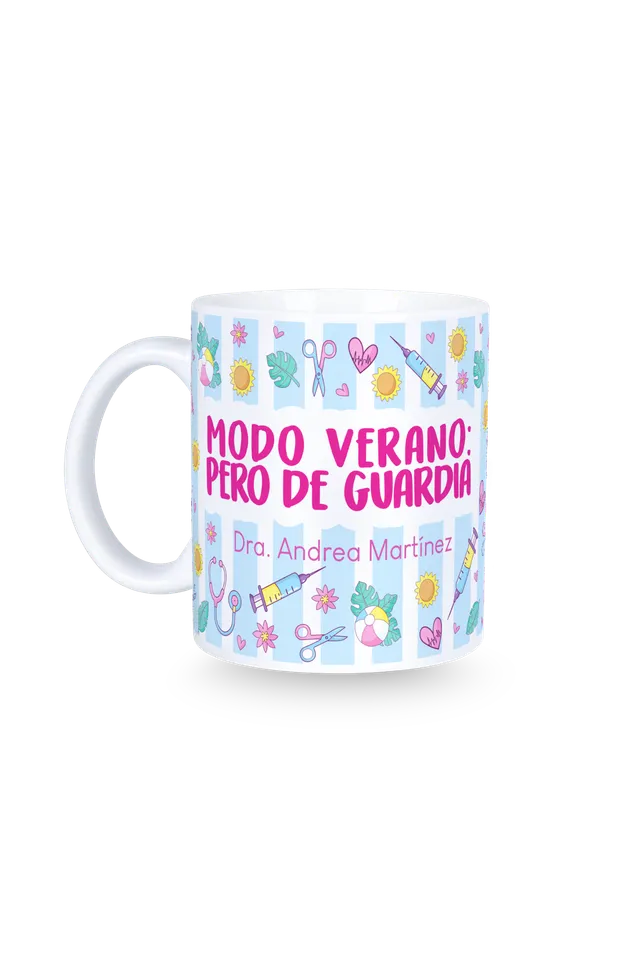 Enfermania Summer Collection mug céramique infirmière