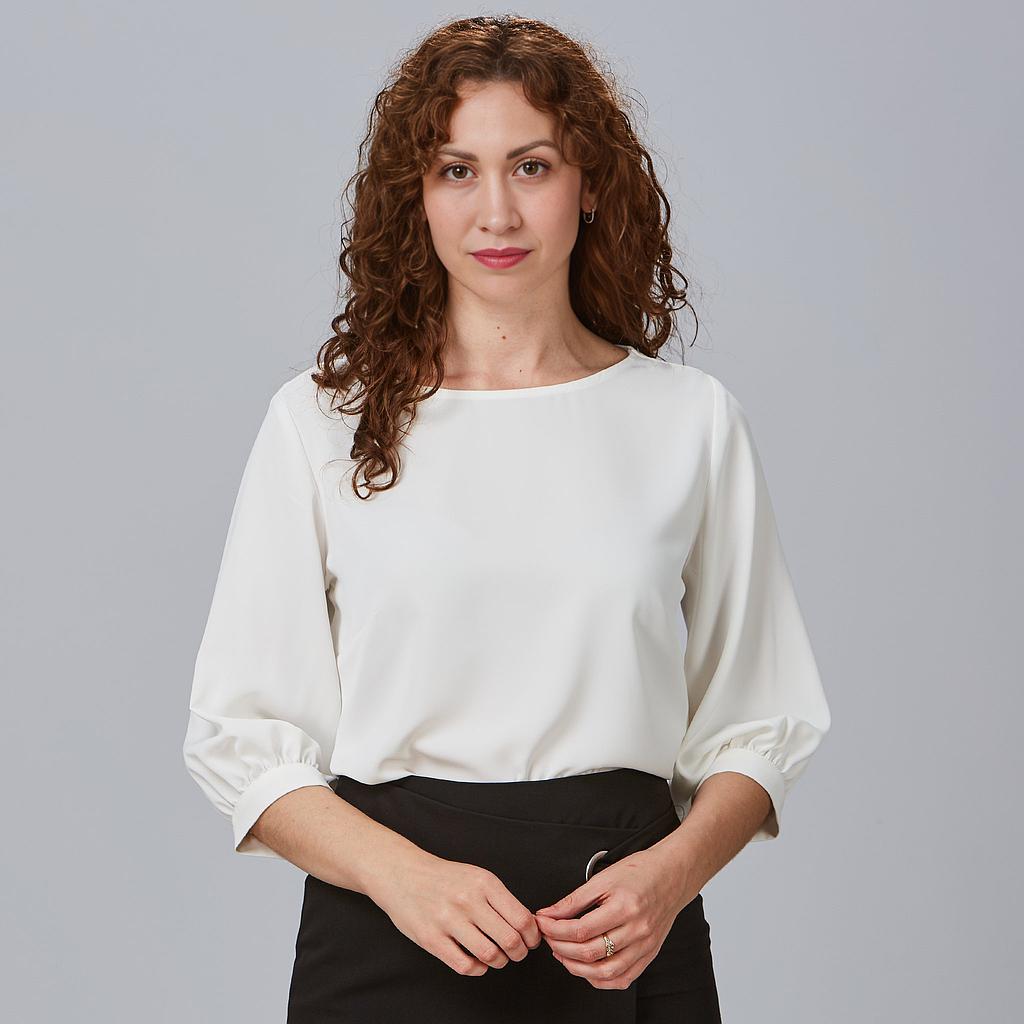 GARY'S Rosanna chemisier femme 3/4 noir taille M
