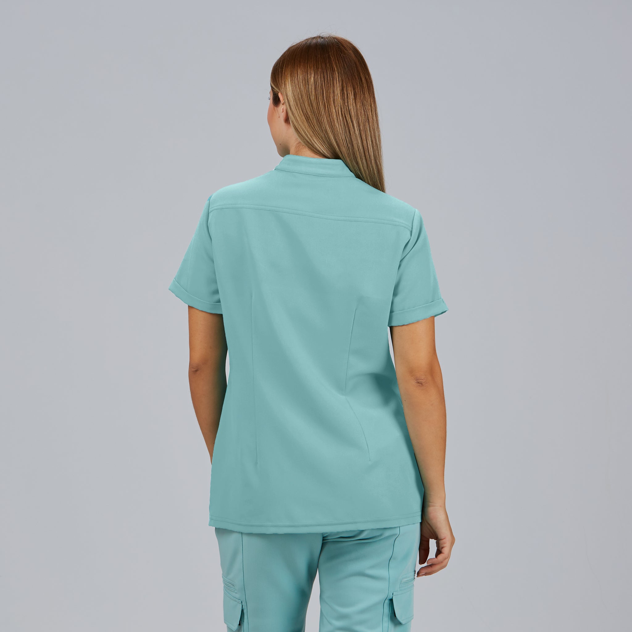 Gary's Amy blouse femme zip blanche L recyclée 3 poches