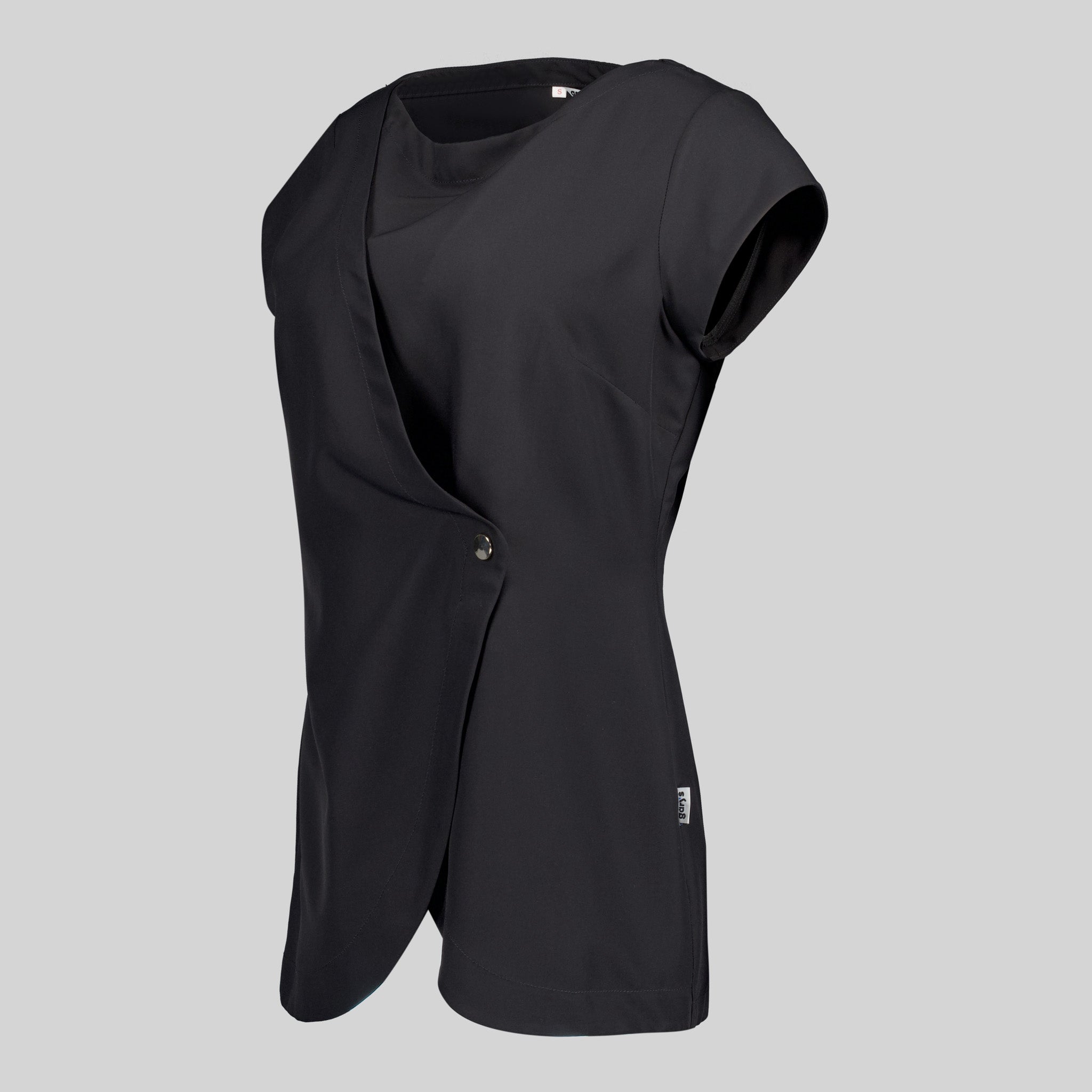 Gary's Formentera blouse coiffure femme microfibre noire