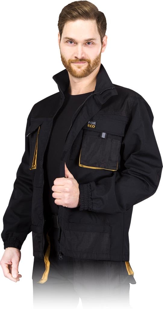 Reis Foreco-J veste travail L acier-noir-orange 260g