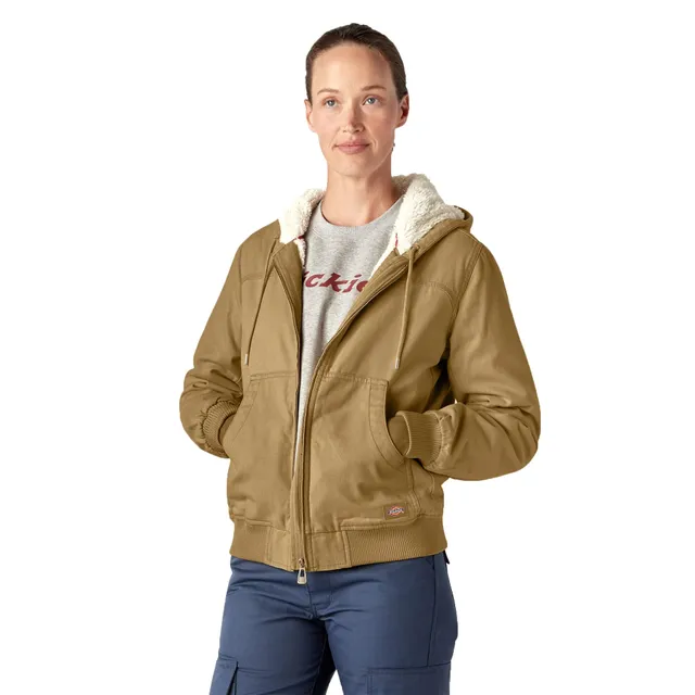 Dickies Duck Canvas veste hiver femme noire polaire