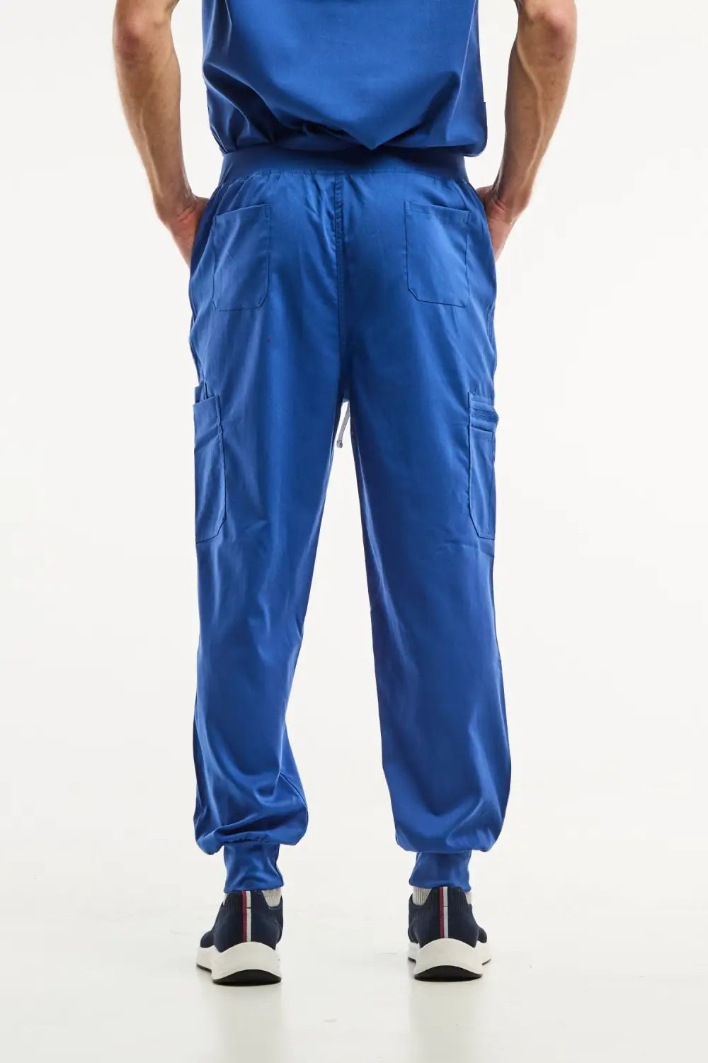 Aelin LUCA pantalon médical homme bleu roi jogger