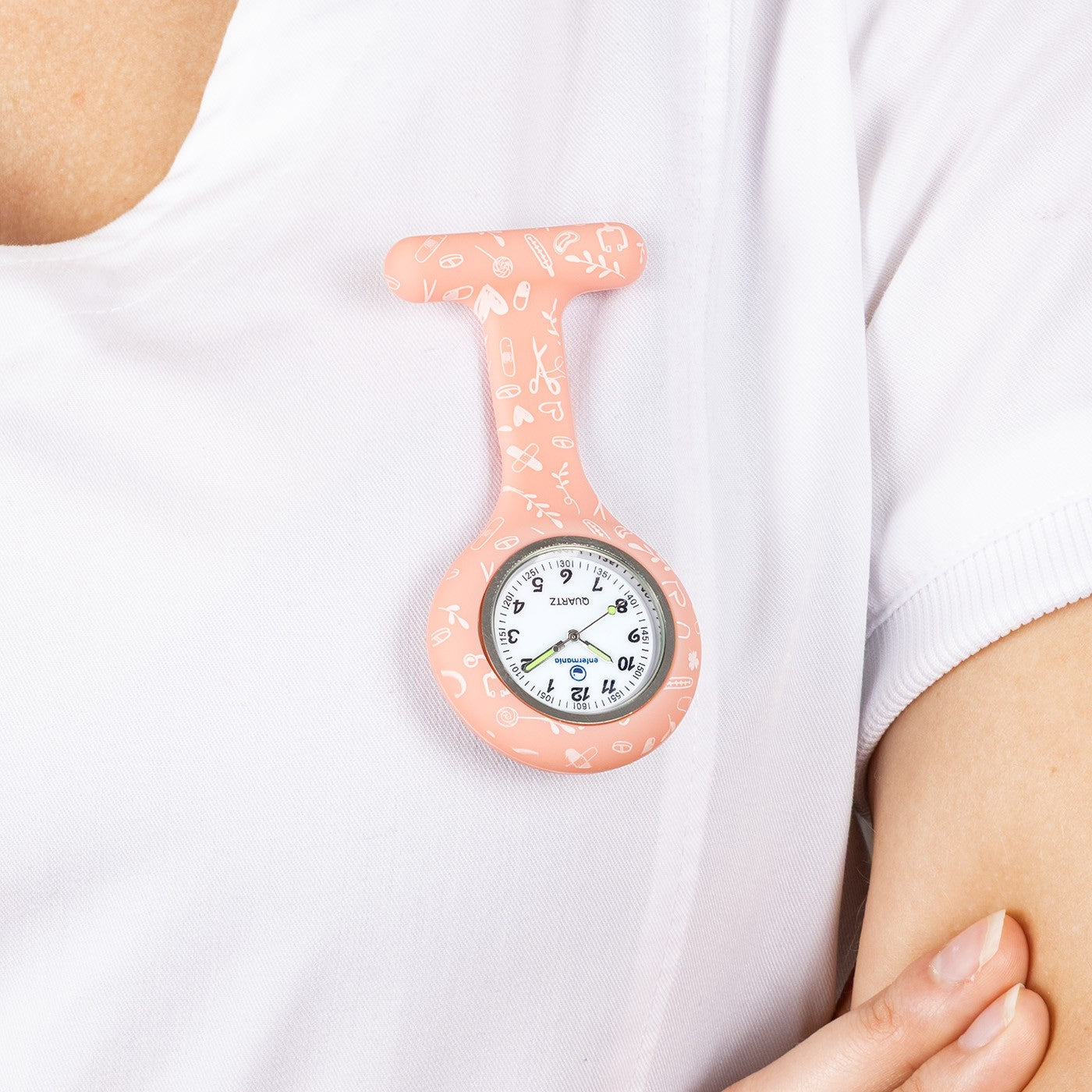 Enfermania Sweet montre infirmière silicone lavande