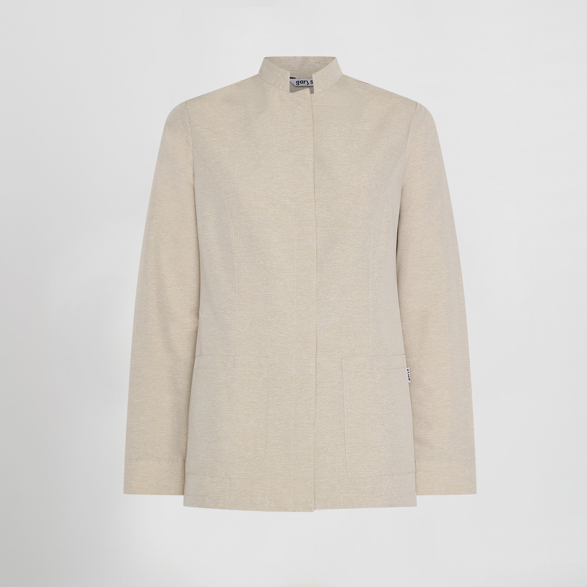 Gary's Blouses Gaia Jasper blouse femme sable manches longues