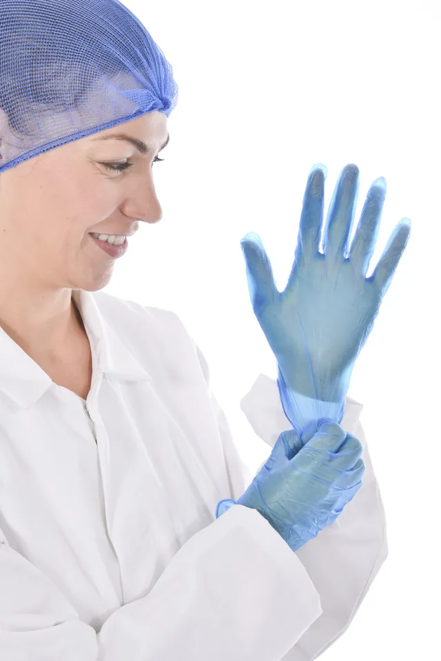 Lion Haircare Disposable Gloves Gants Vinyle Poudrés 90006