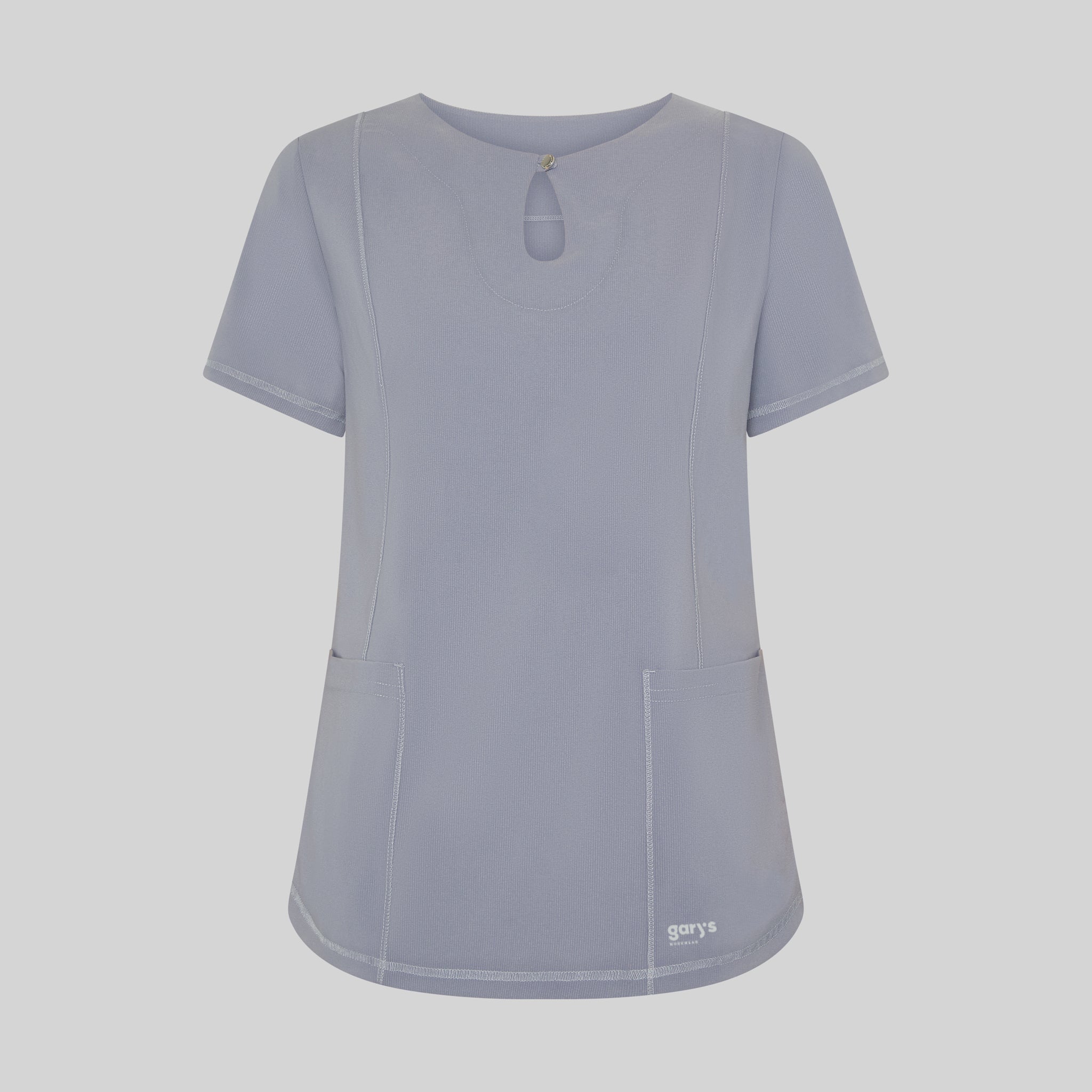 Gary's Maria blouse femme col goutte noire M manches courtes