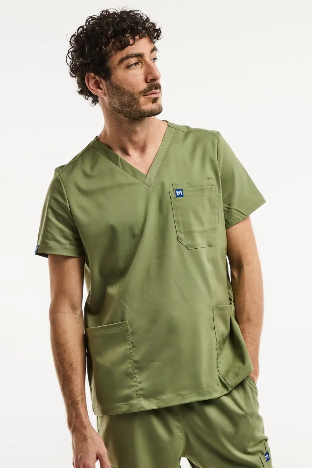 Aelin LUCA Jogger tenue médicale homme vert olive