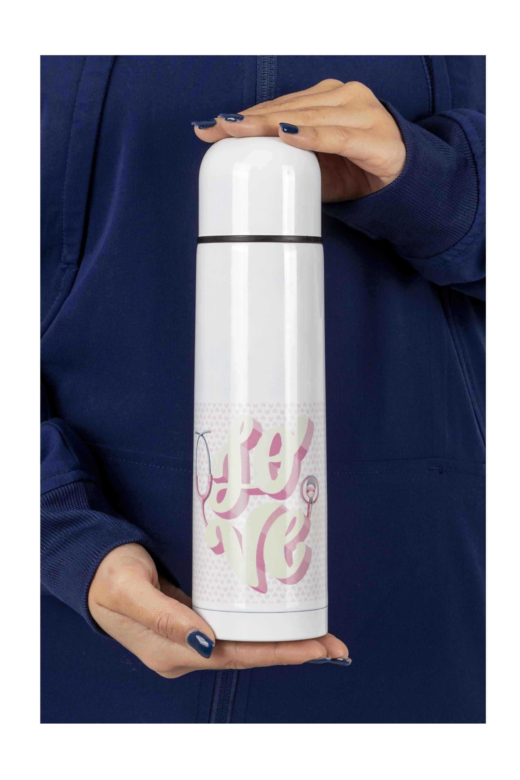 Enfermania Regalos thermos Love inox 500 ml imprimé