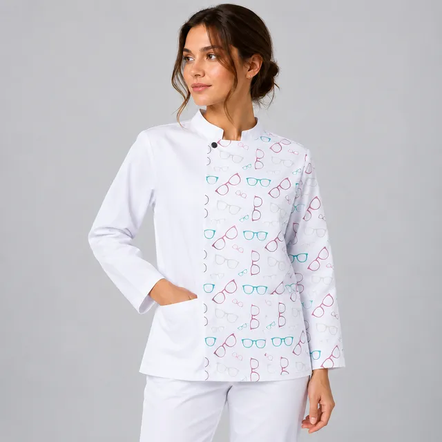 Gary's Jorge blouse homme blanc XS coupe medicale