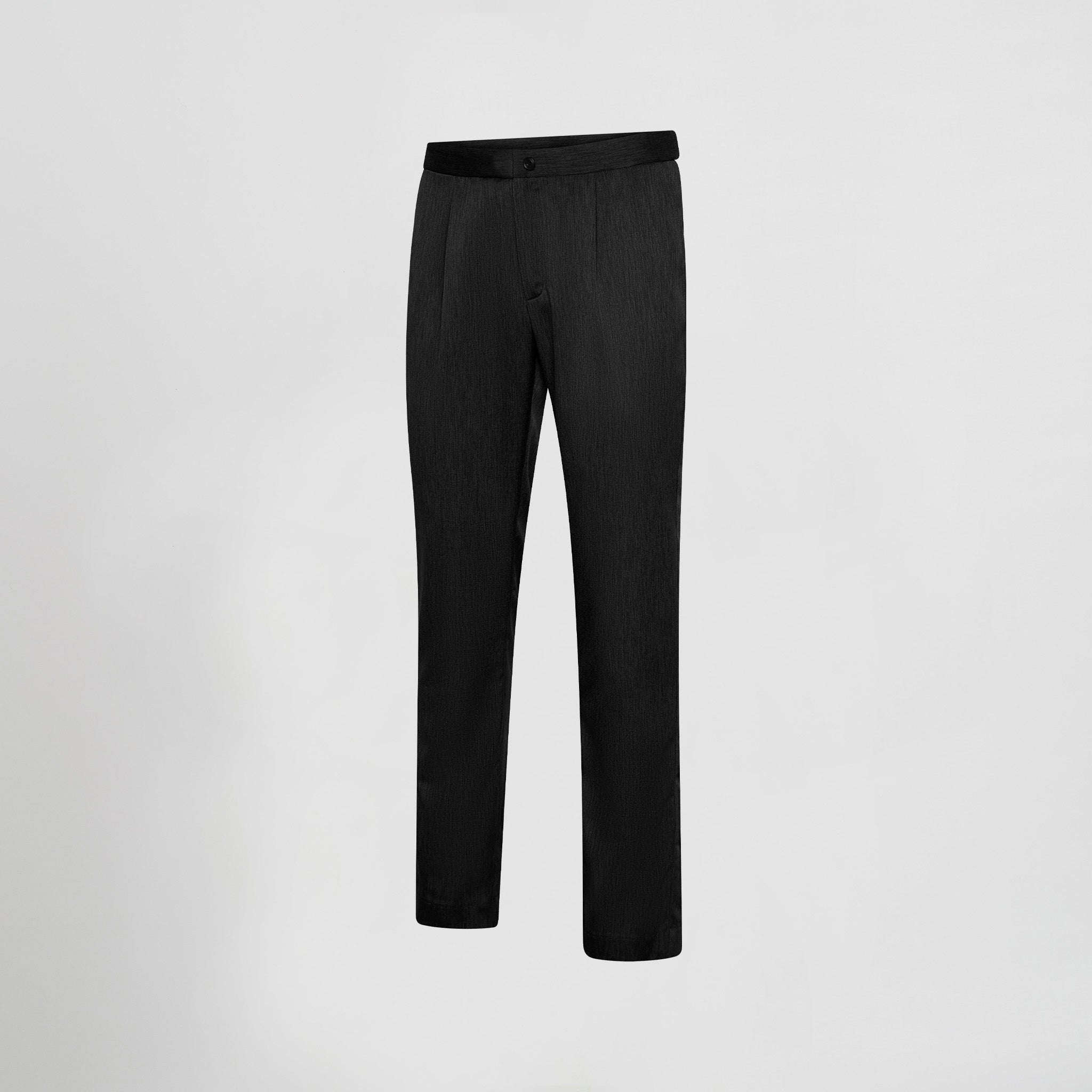 Gary's Pantalon Homme Ceinture Extensible Noir Taille 48