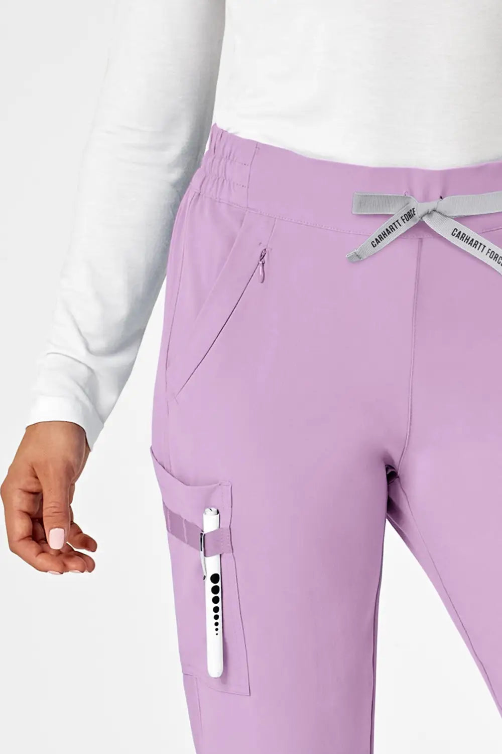 Aelin EMMA RENEW pantalon médical violet clair 7 poches