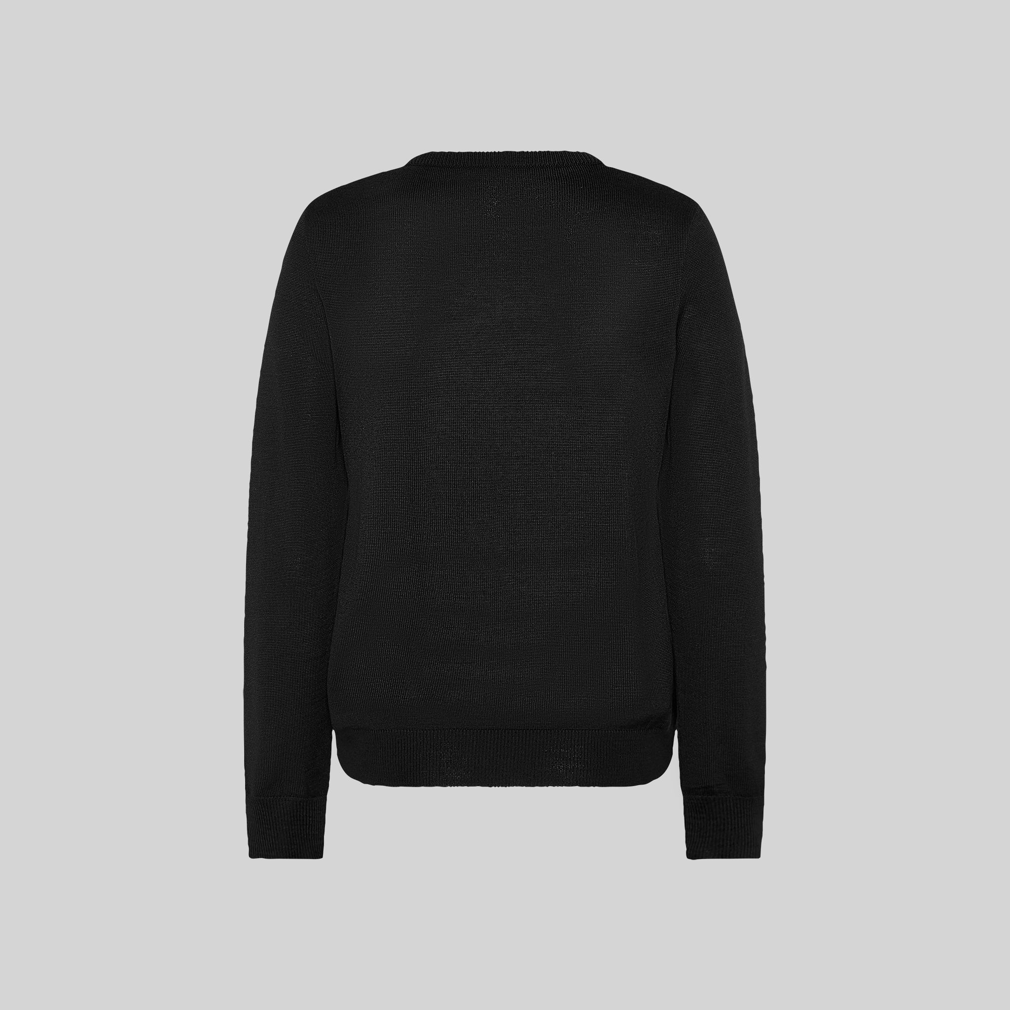 Gary's Knit Woman's Jersey pull femme noir M
