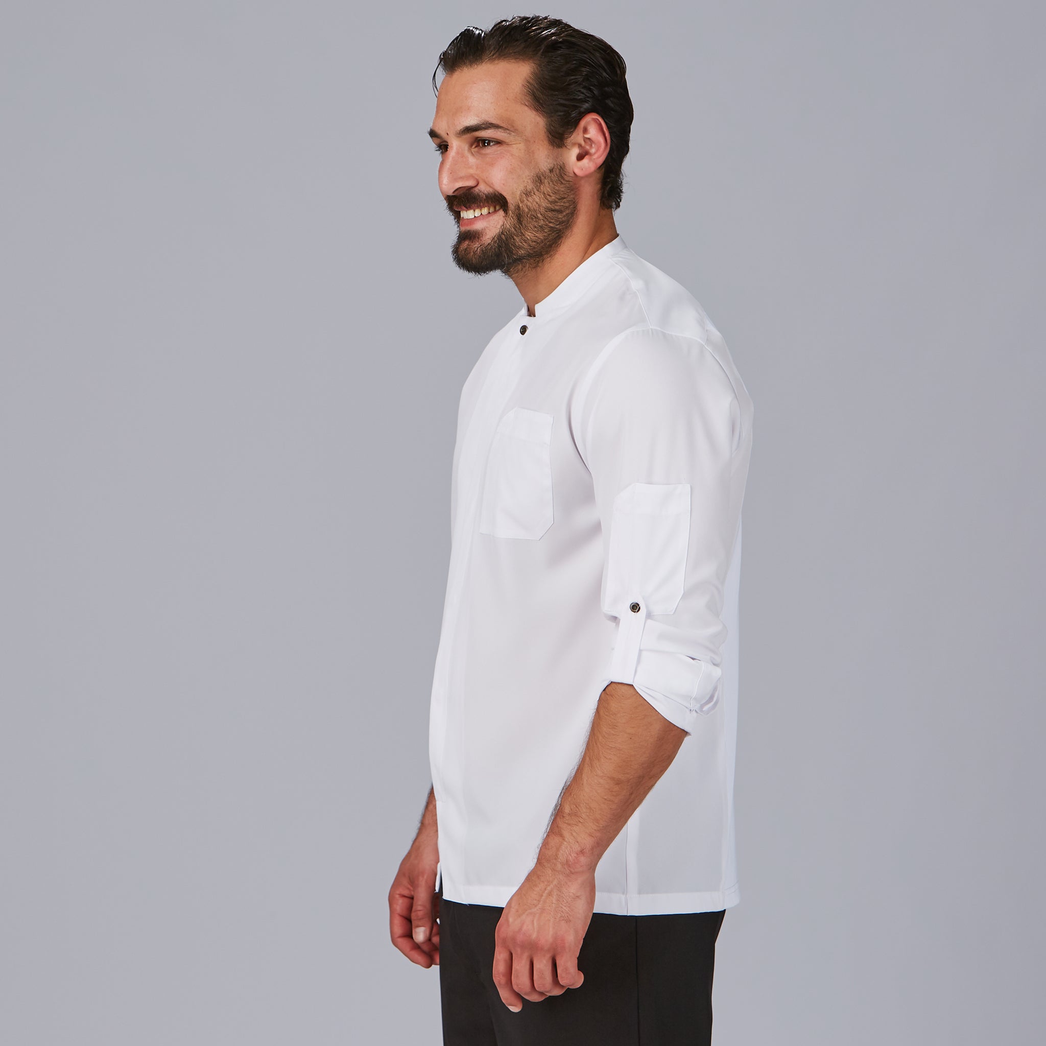 Gary's Combi veste cuisine unisexe noire respirante