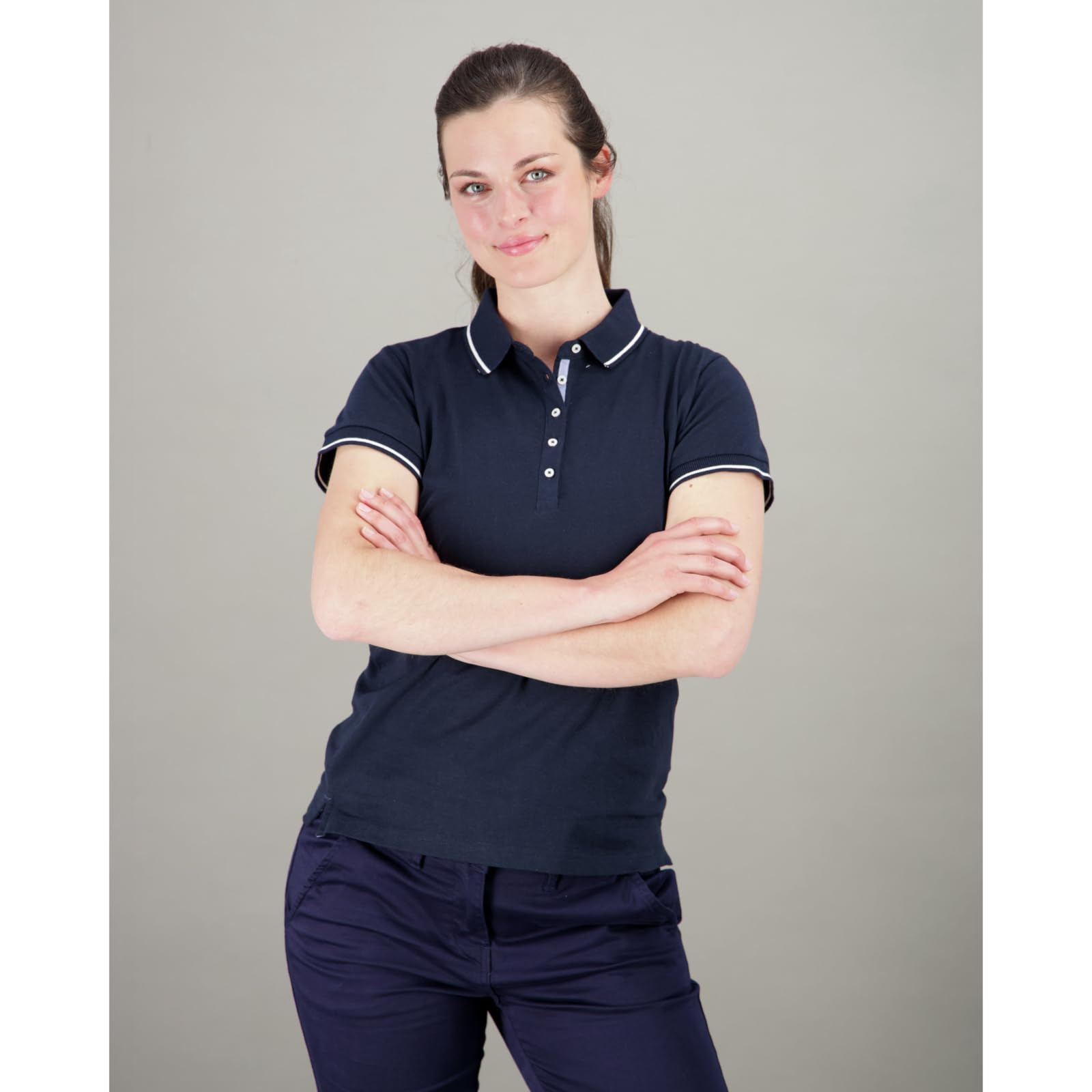 Würth MODYF X-Finity polo travail femme marine 3XL coton