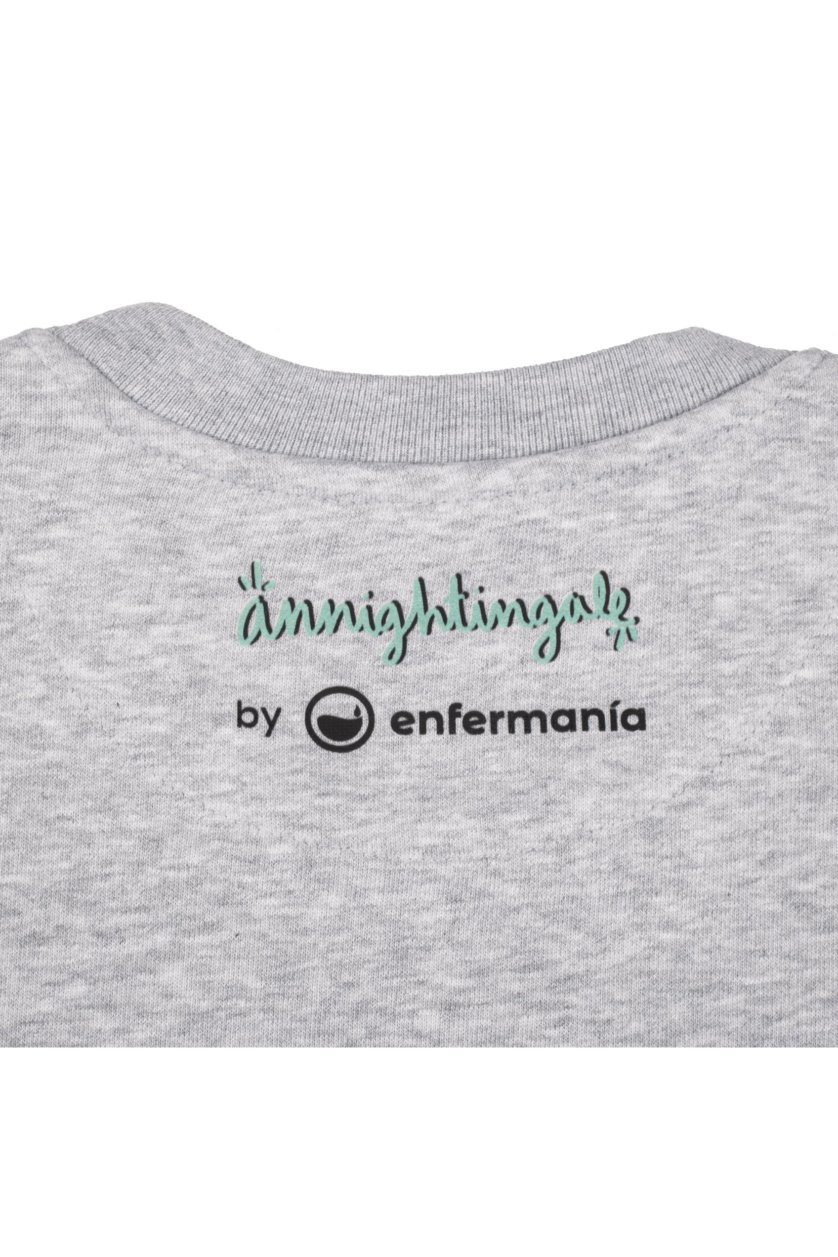 Enfermania Ropa sweat infirmière gris coton taille M