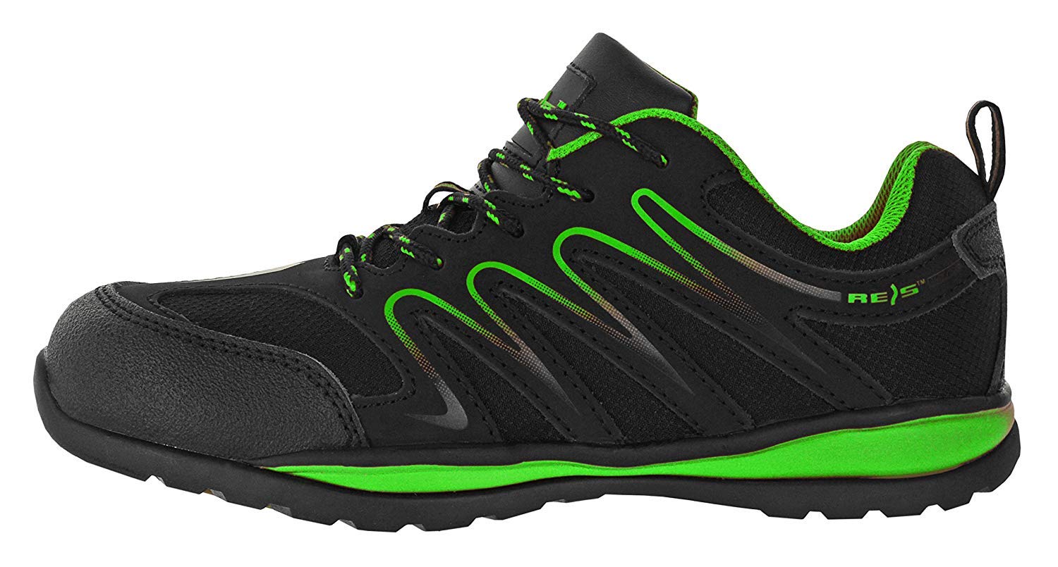 Reis Brecuador OB BZ48 chaussures travail noir vert 48