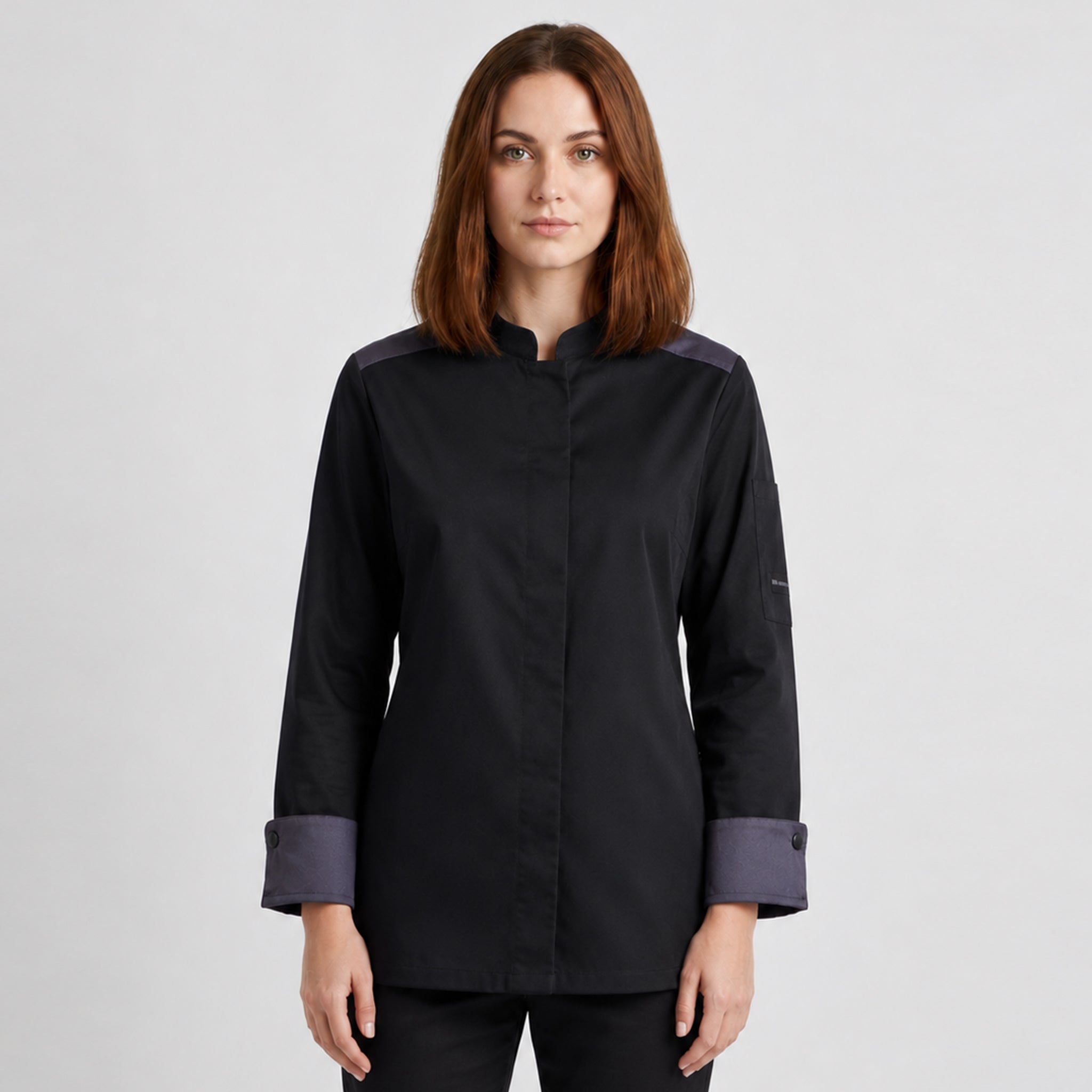 GARY'S Artemisa veste de cuisine blanche manches longues