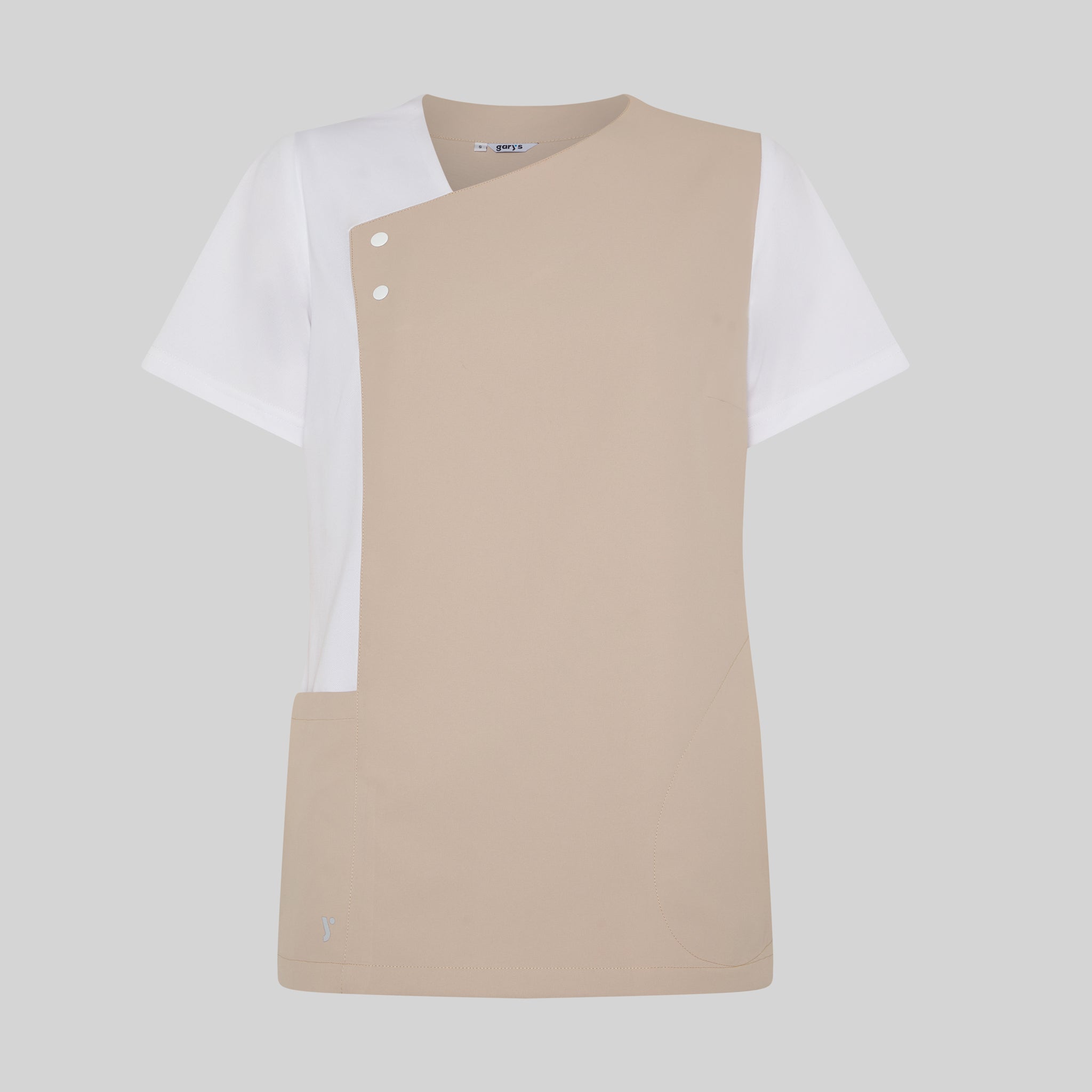 GARY'S Carlota blouse femme manches courtes microfibre noire