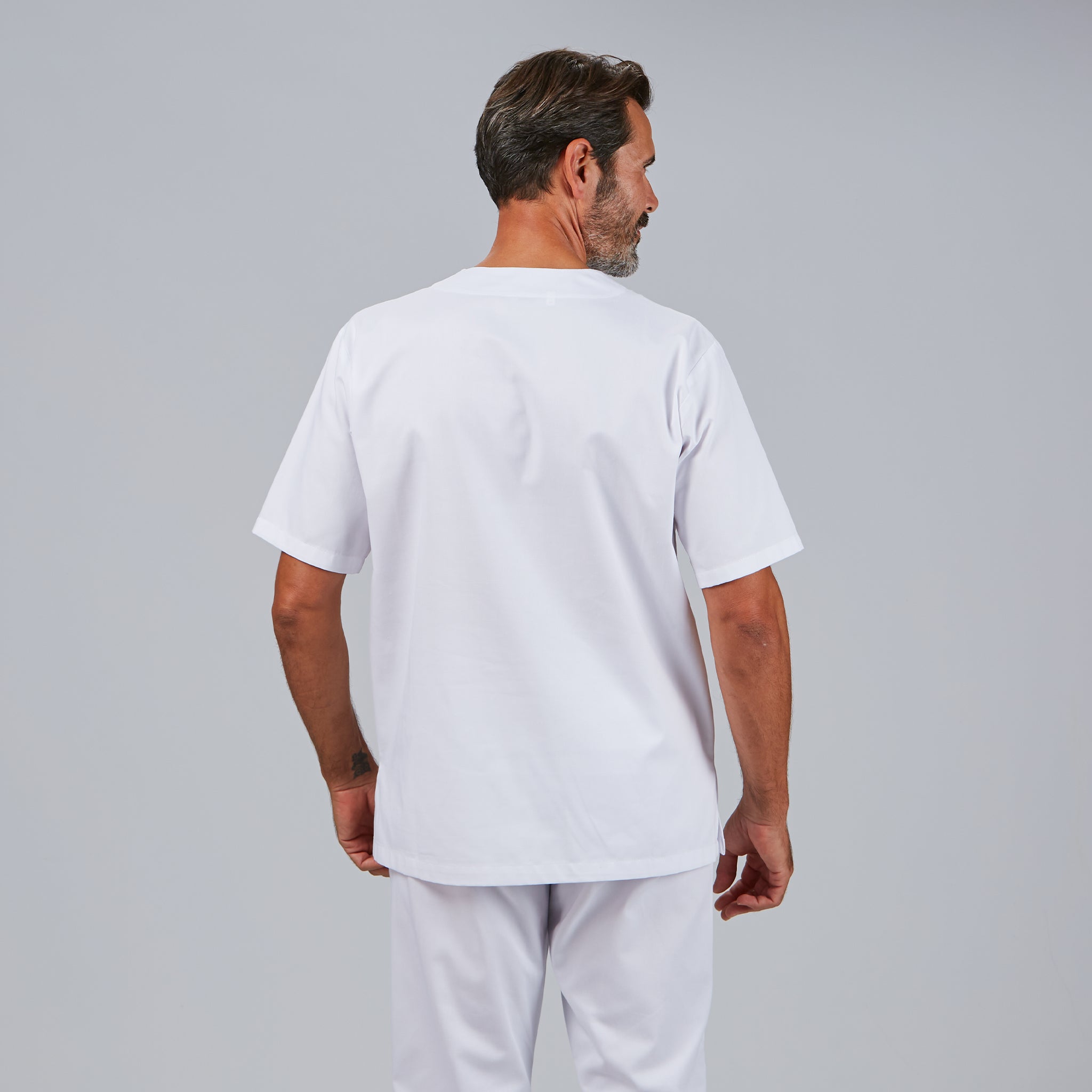 GARY'S Sets tenue médicale blanche col V 671101