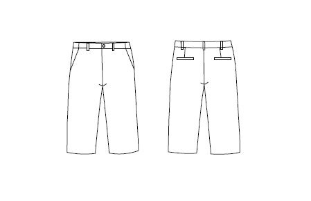 Gary's Cold bermuda femme marine coton été