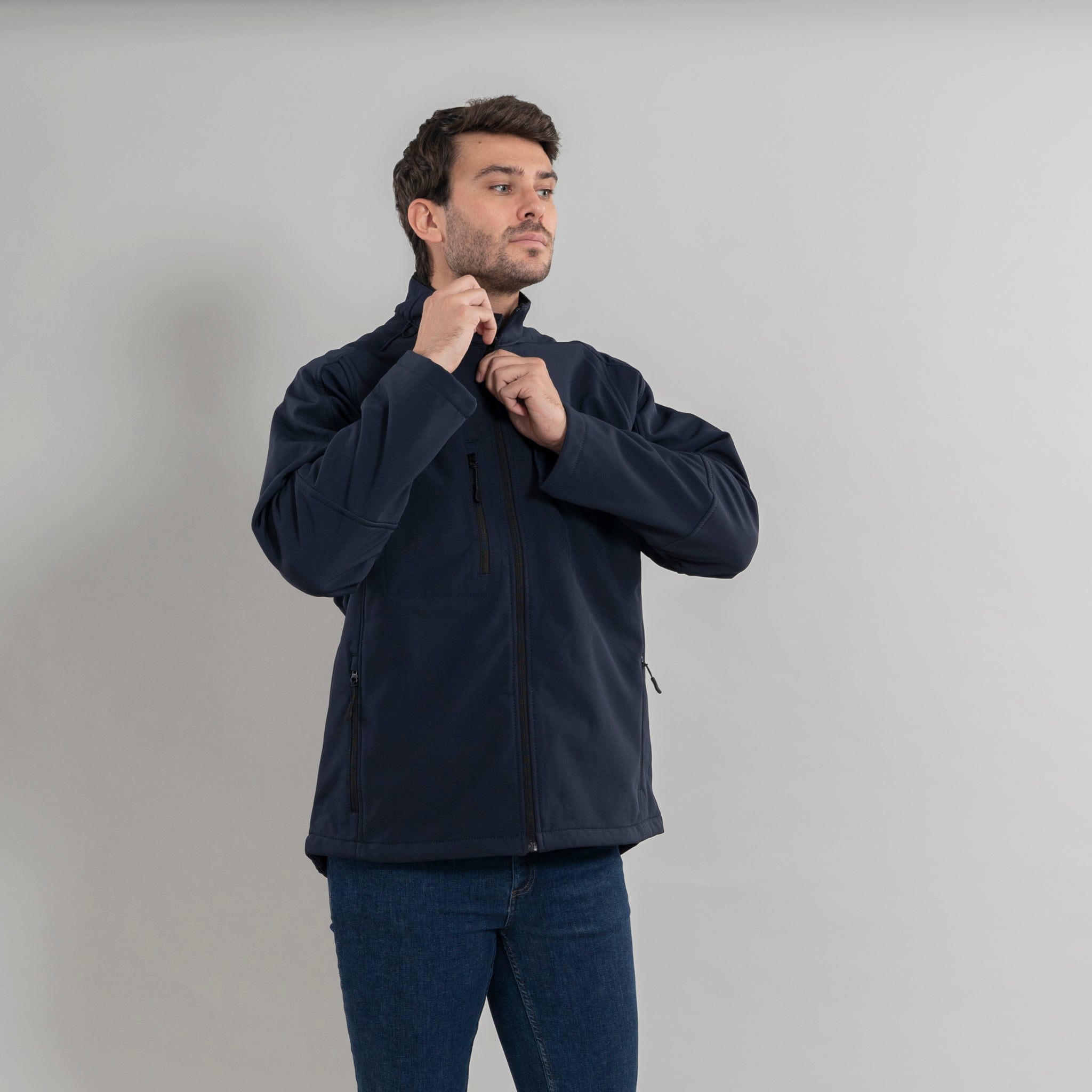 Gary's Mota veste softshell homme noire imperméable