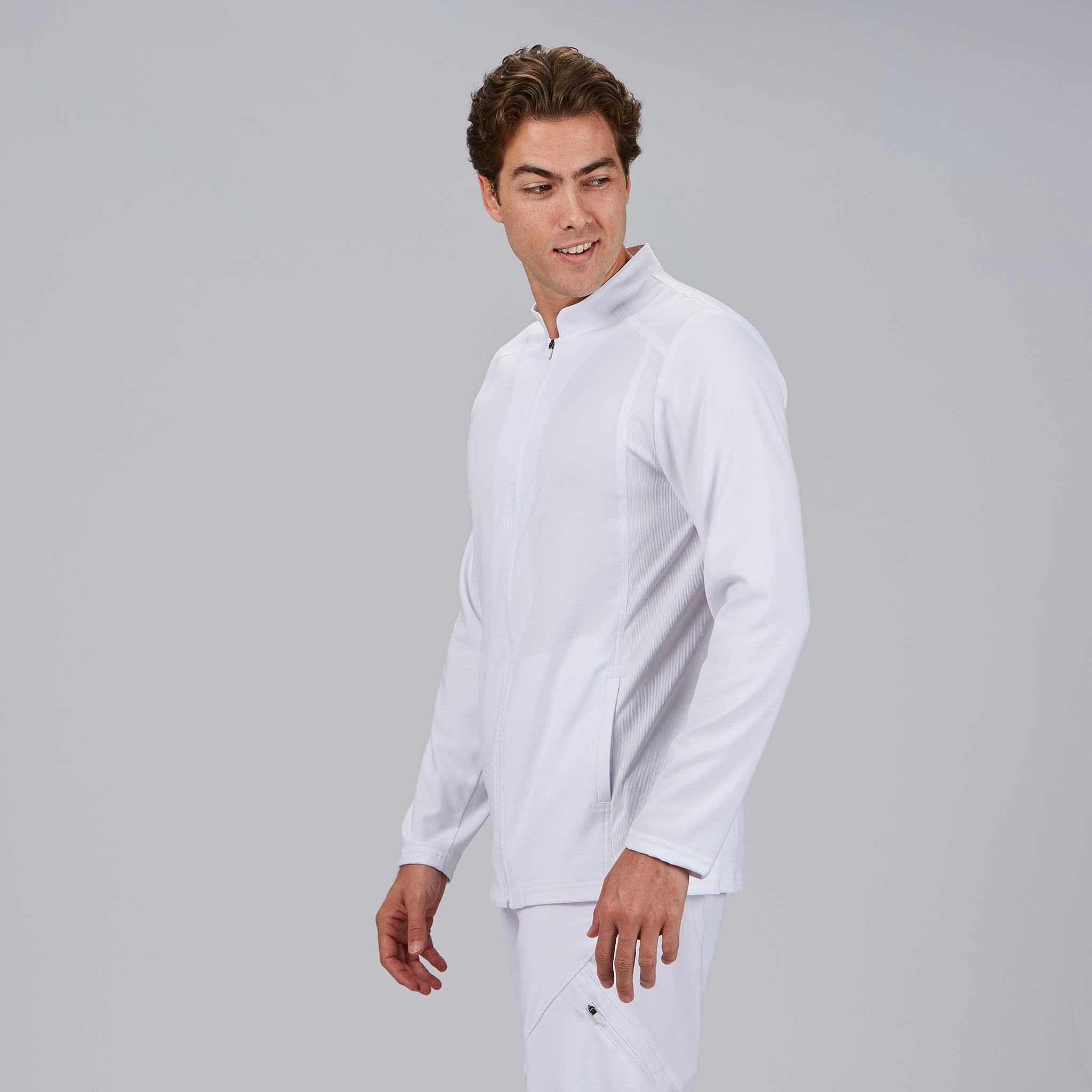 GARY'S Biel Blouse Homme Zip Noir Manches Longues