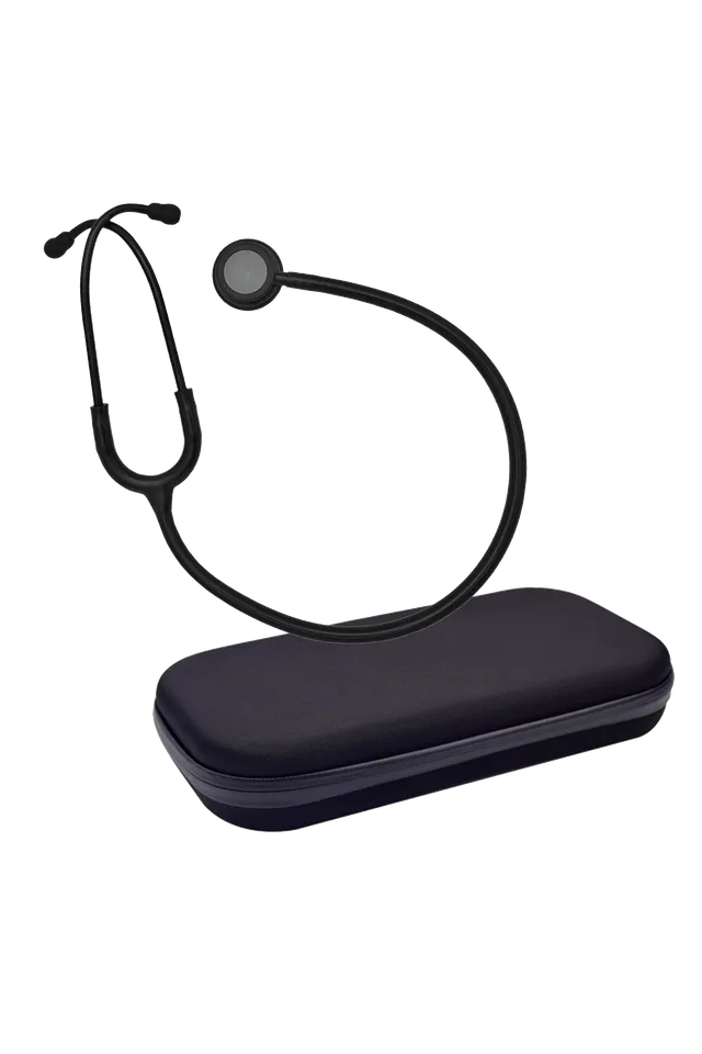 Enfermania Duovitec Professional Line stéthoscope noir + étui