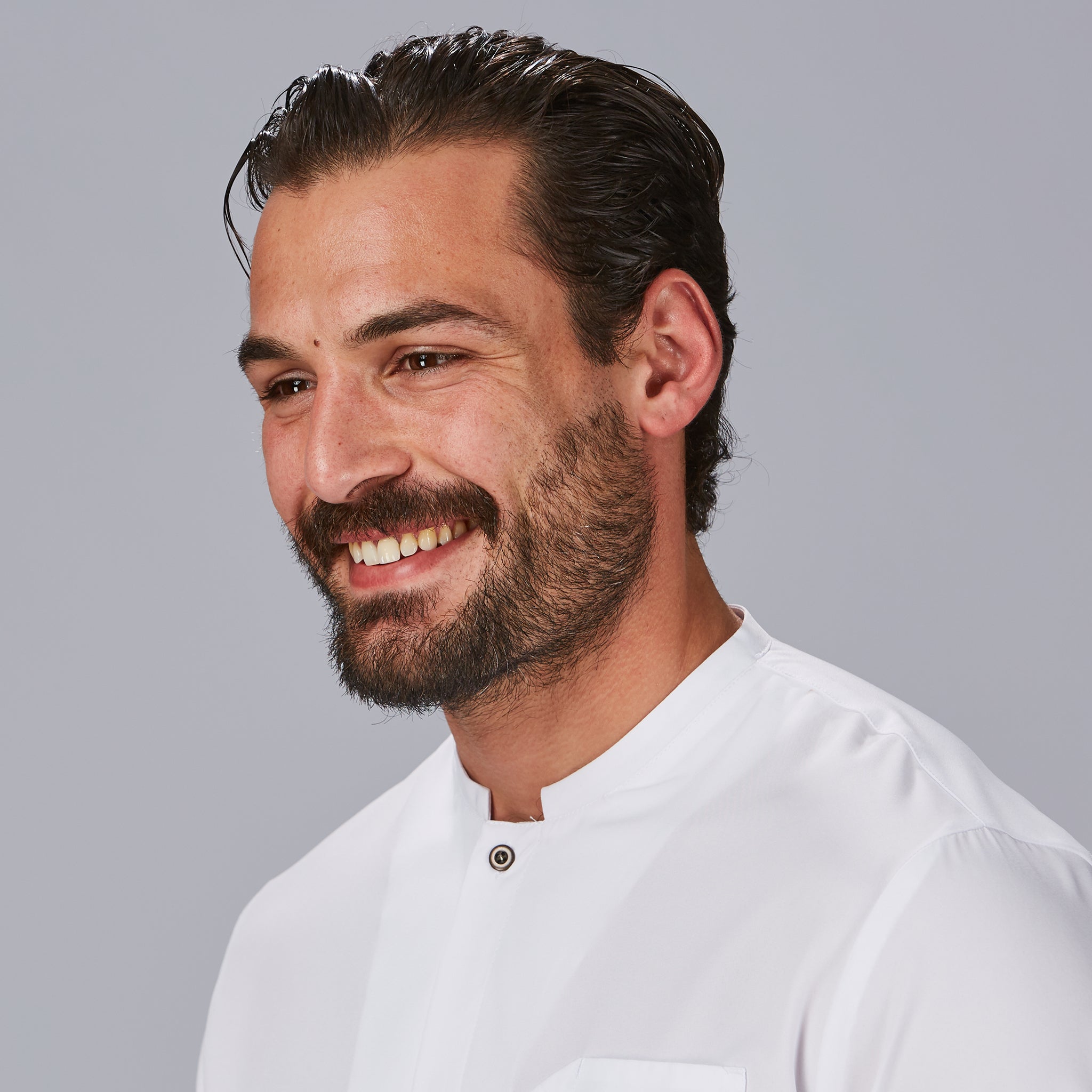 Gary's Combi veste cuisine unisexe noire respirante