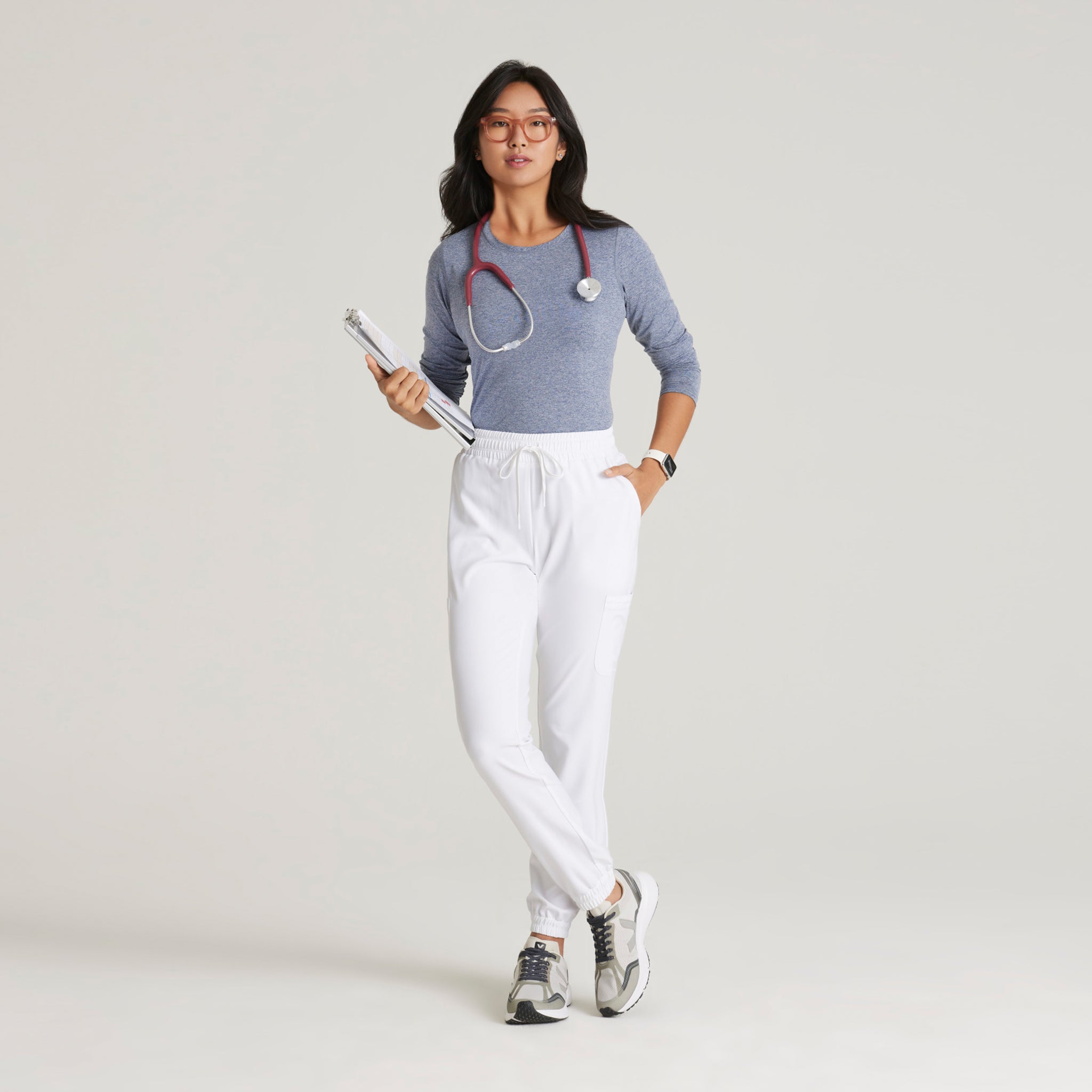 GARY'S Terra Jogger pantalon médical noir 6 poches