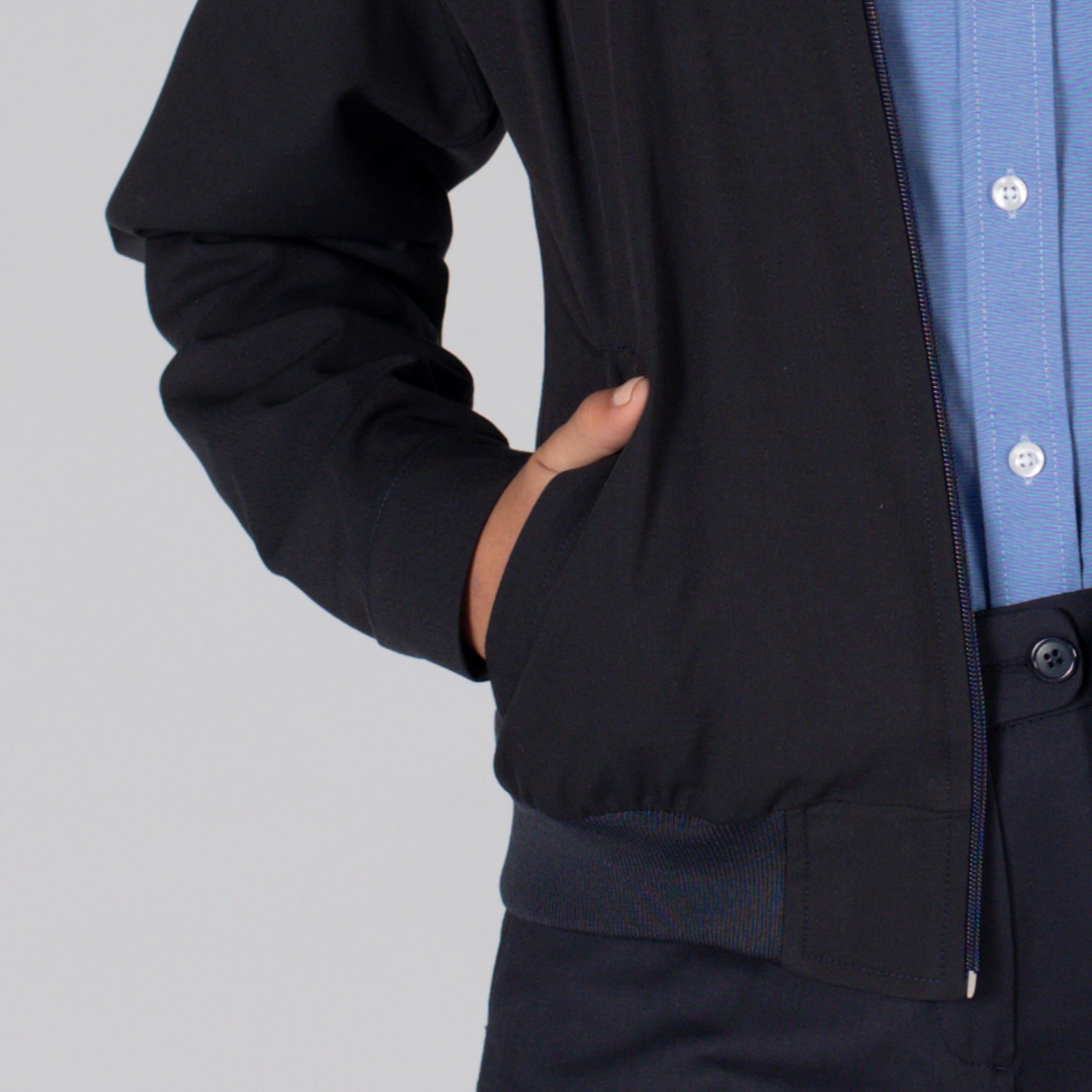 GARY'S Trivial veste travail femme noire – hôtellerie