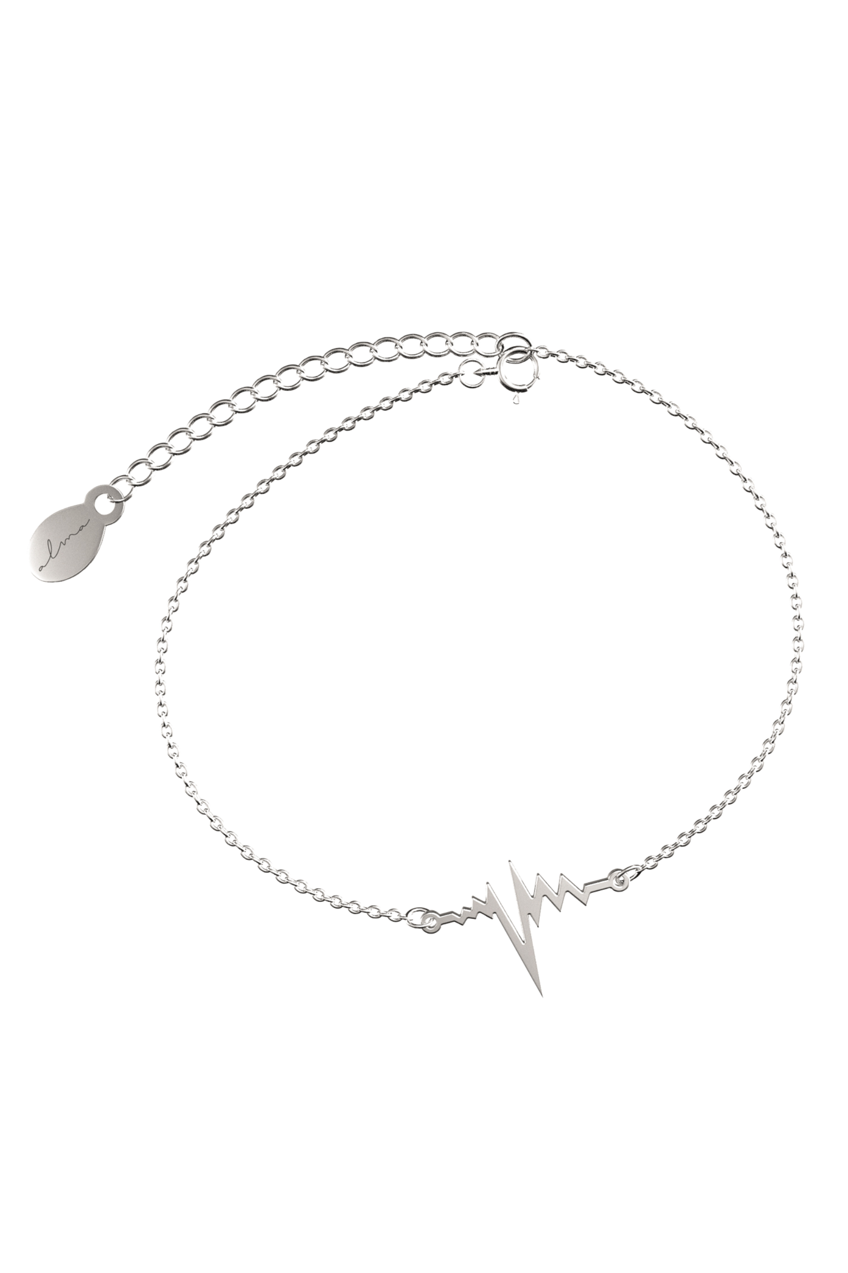Enfermania bracelet battement de cœur acier or hypoallergénique