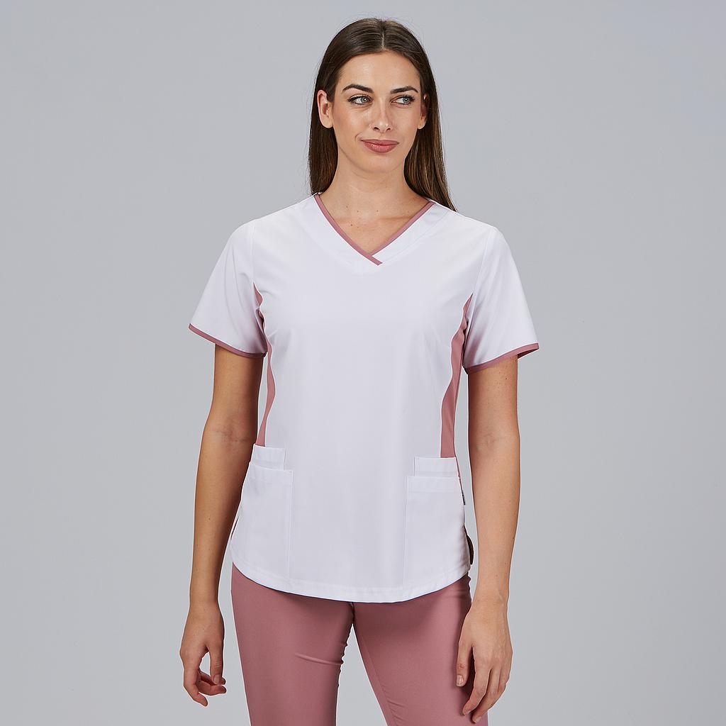 Gary's Cleo blouse médicale femme col V bleu clair