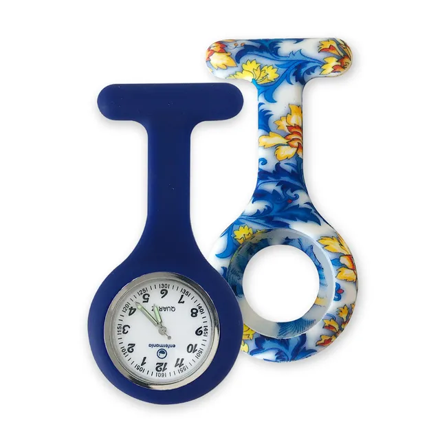 Enfermania Accessoires Montre silicone bleu royal + coque