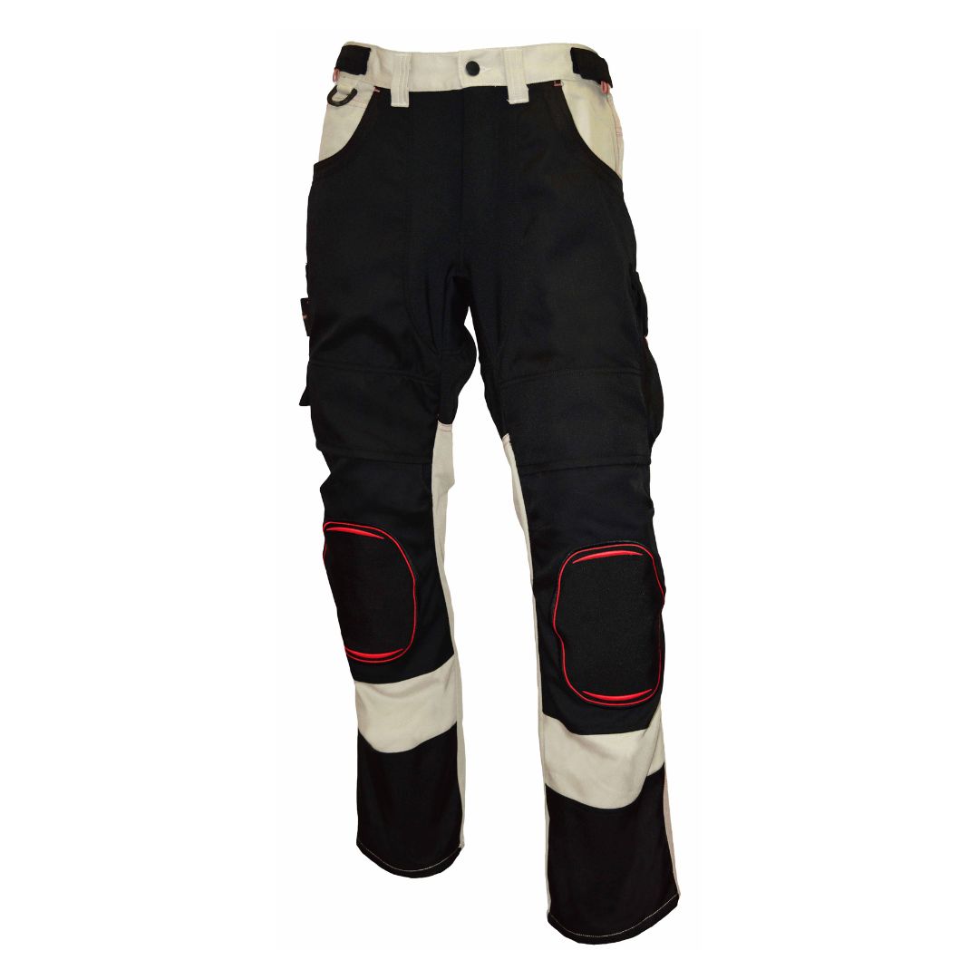 ILKOTT YP71 pantalon travail genouillères noir stretch