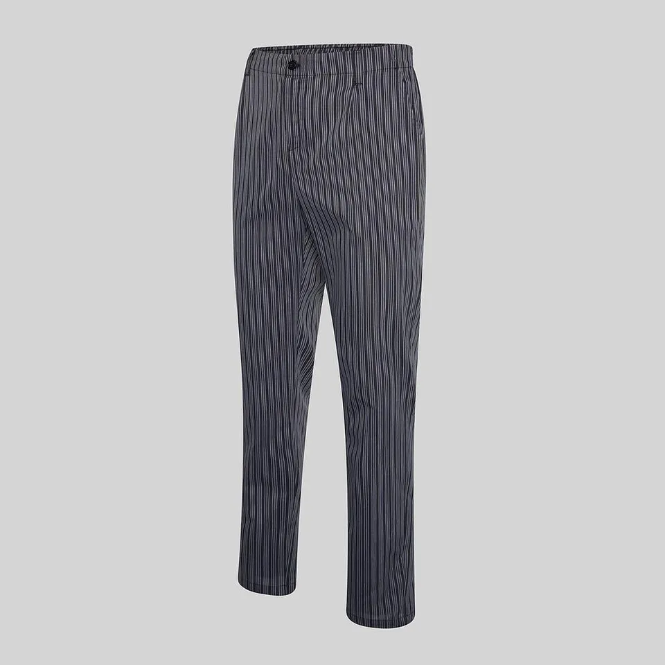 GARY'S 211 pantalon cuisine vichy rayé unisexe