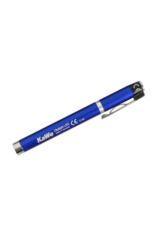 Enfermania Instrumental lampe Cliplight bleue métal à clip