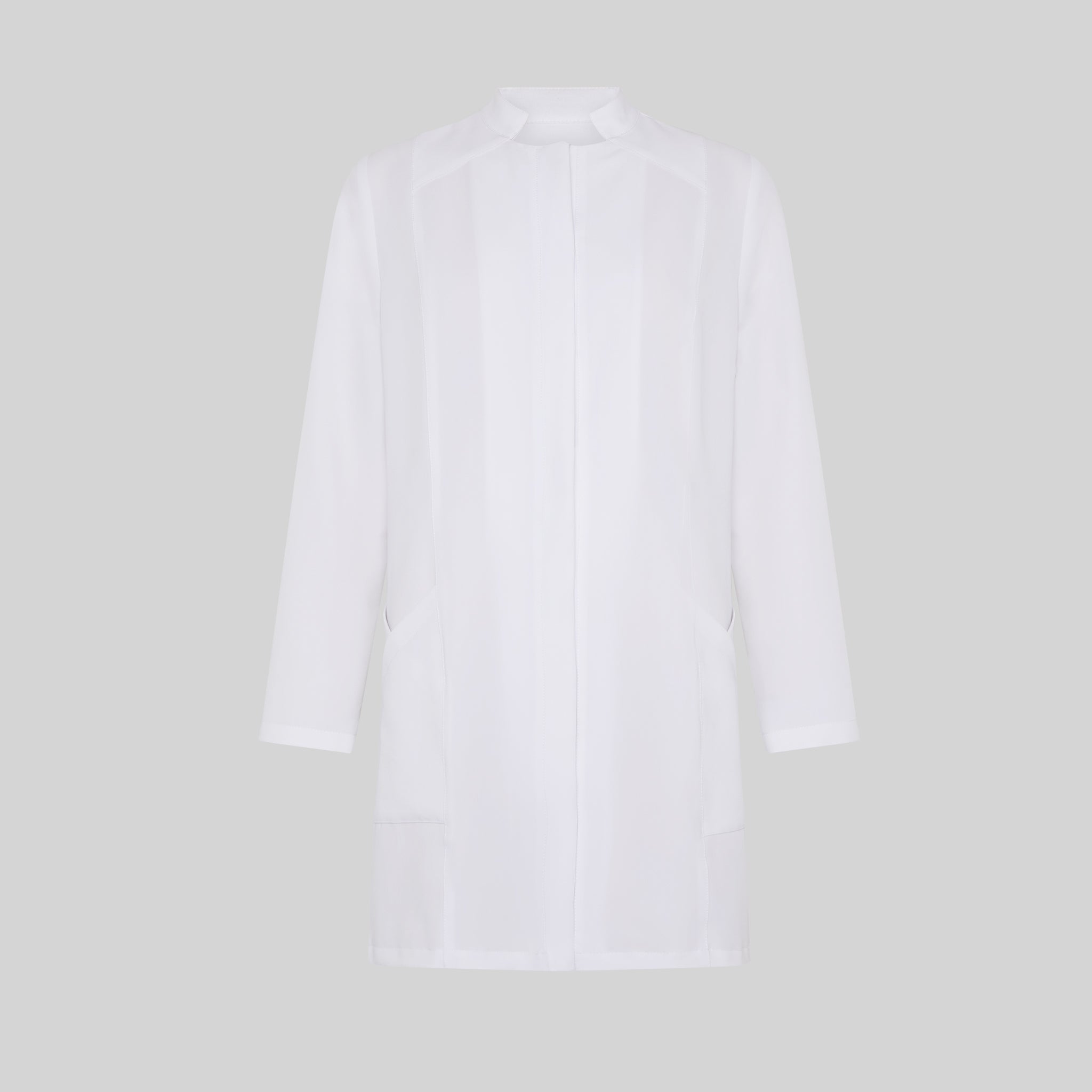Gary's Lea Blouse Médicale Blanche Manches Longues Recyclée