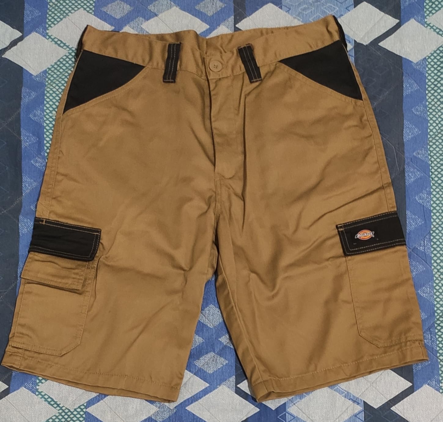 Dickies Short de travail noir cargo taille 34W