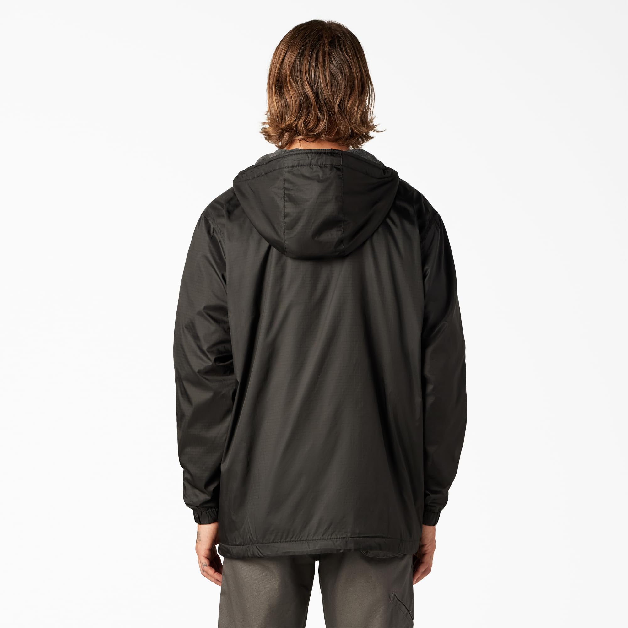 Dickies Polaires Veste Nylon Capuche Homme Noir