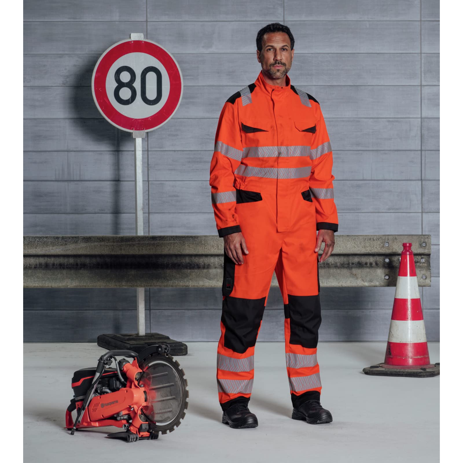 Würth MODYF Fluo combinaison orange taille XL 270 g/m² classe 3