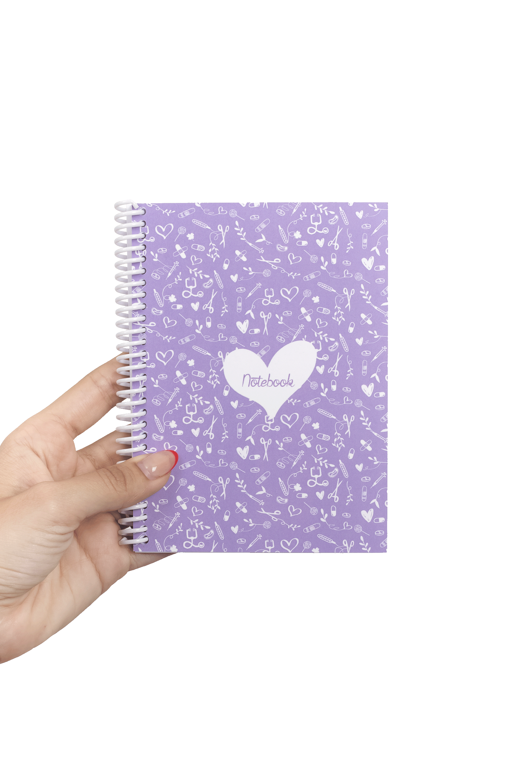 Enfermania Sweet Lavanda carnet A6 poche 50 pages