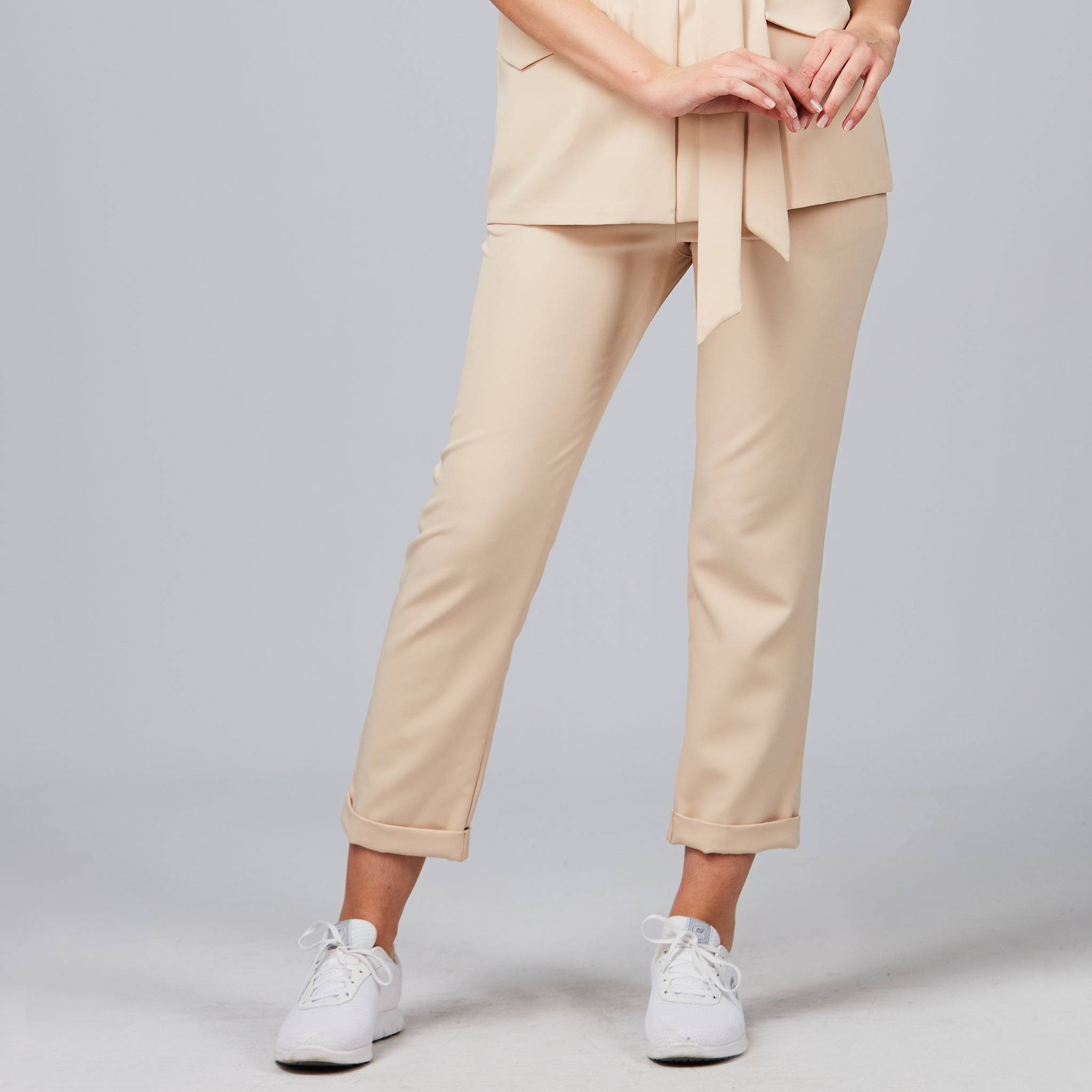 Gary's pantalon travail femme noir bi-élastique stretch