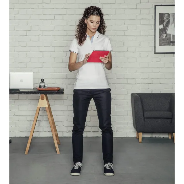 Würth MODYF X-Finity Polo Jersey Femme Blanc XXL coton