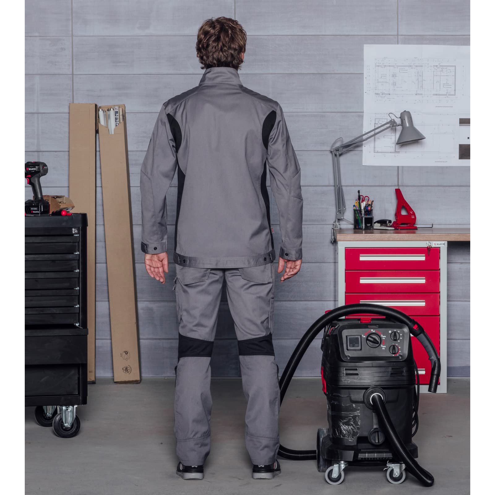 Würth MODYF Cetus pantalon travail gris 44 sans métal