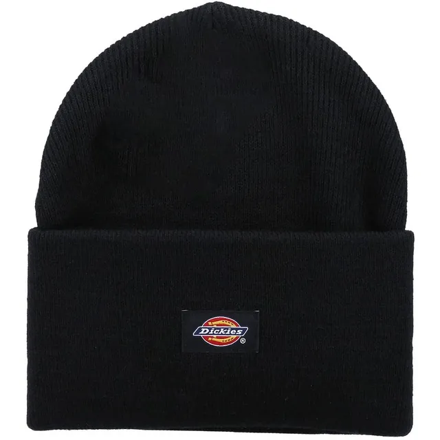 Dickies bonnet acrylique à revers noir homme hiver