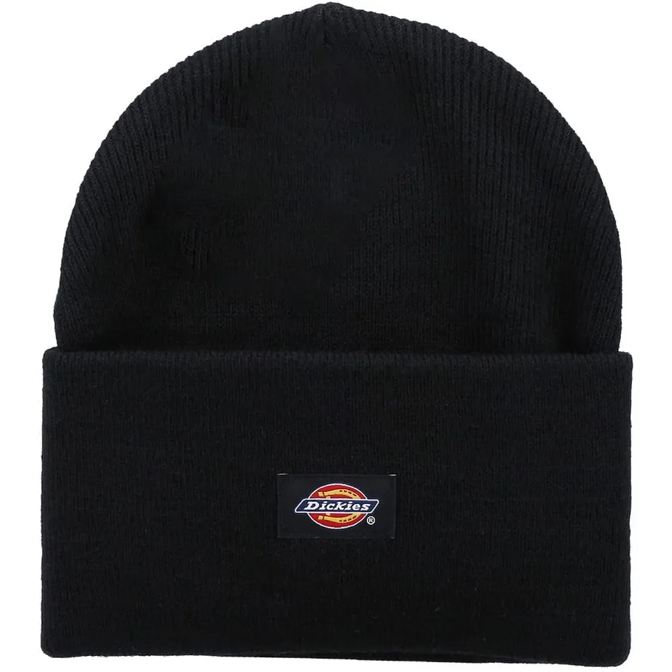 Dickies bonnet acrylique à revers noir homme hiver