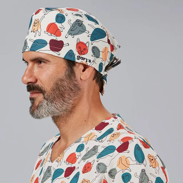 Gary's Caps & Hats calot chirurgien Ronroneo TU microfibre