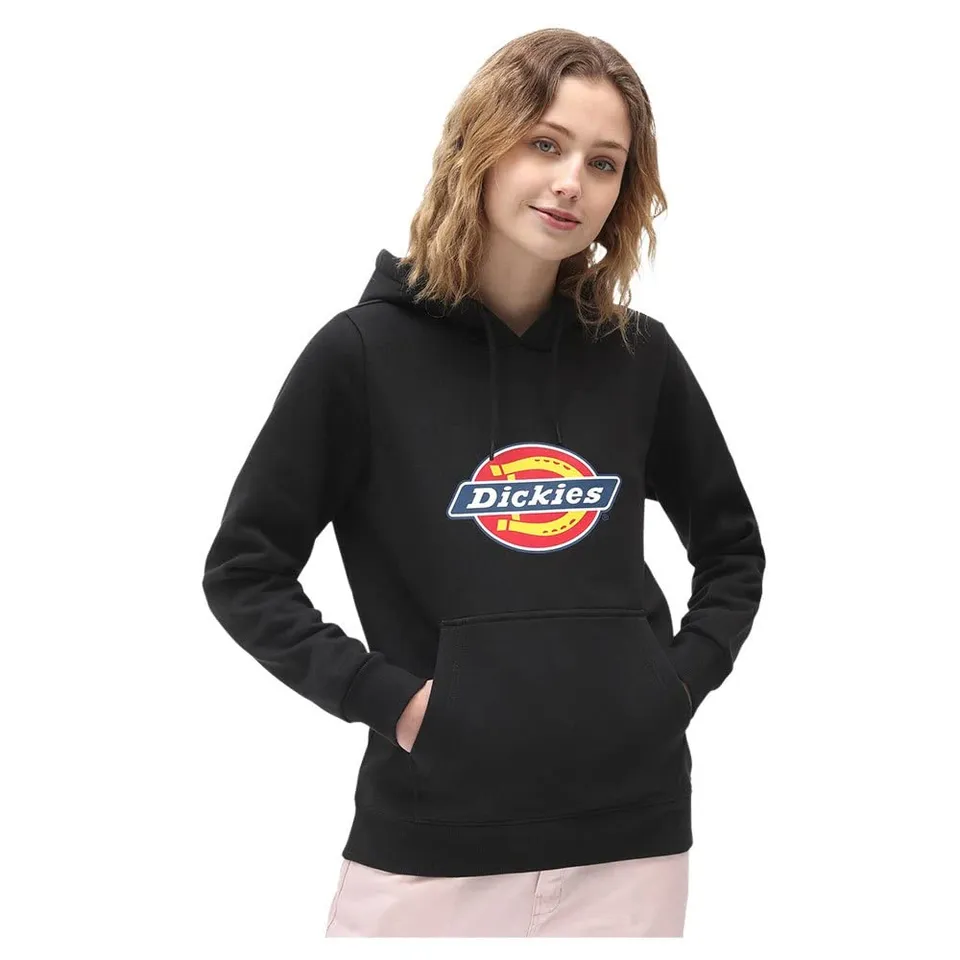 Dickies Icon Logo sweat capuche femme noir L polaire