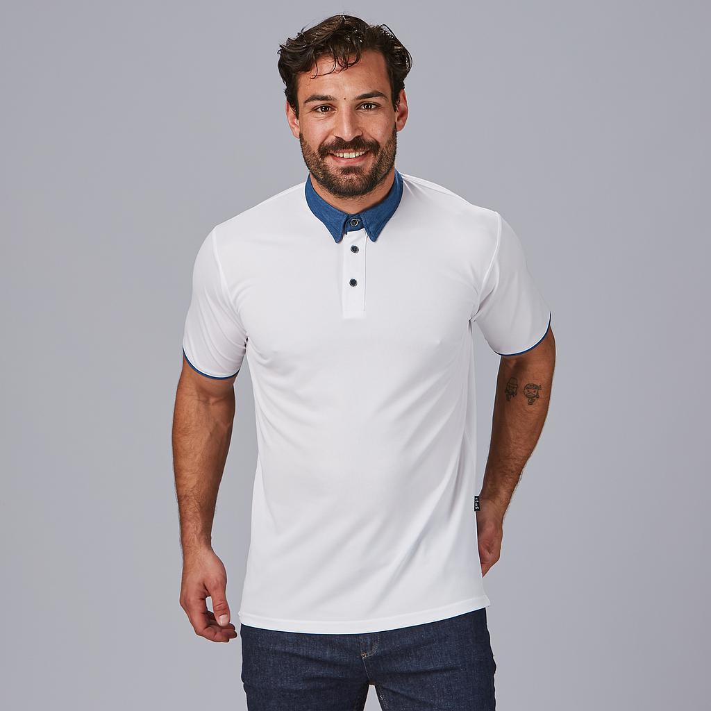 Gary's Polo Shirts polo homme noir M Coolmax